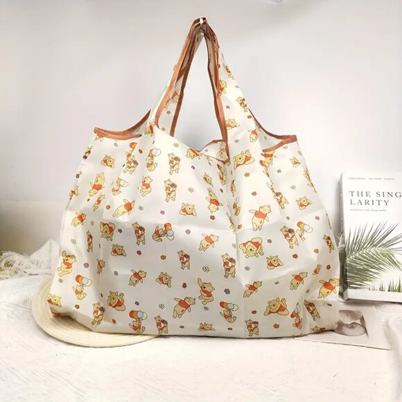 Handbags - Disney Winnie Reusable Shopping Bag, Lge Foldable - NEW -